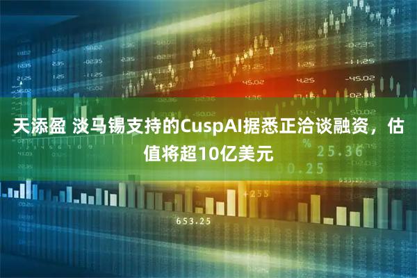 天添盈 淡马锡支持的CuspAI据悉正洽谈融资，估值将超10亿美元