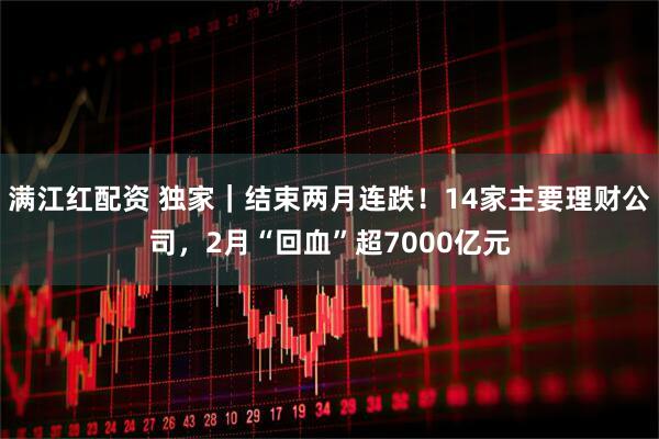 满江红配资 独家｜结束两月连跌！14家主要理财公司，2月“回血”超7000亿元