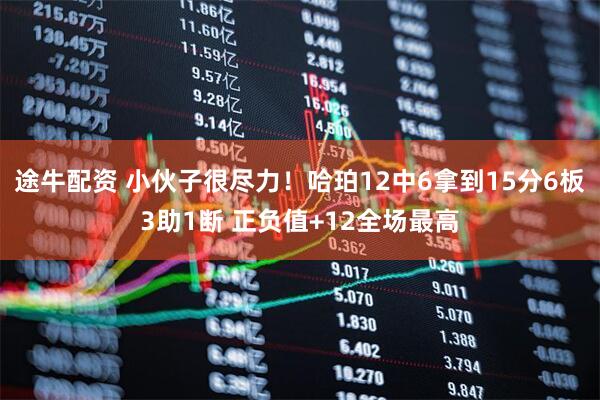 途牛配资 小伙子很尽力！哈珀12中6拿到15分6板3助1断 正负值+12全场最高